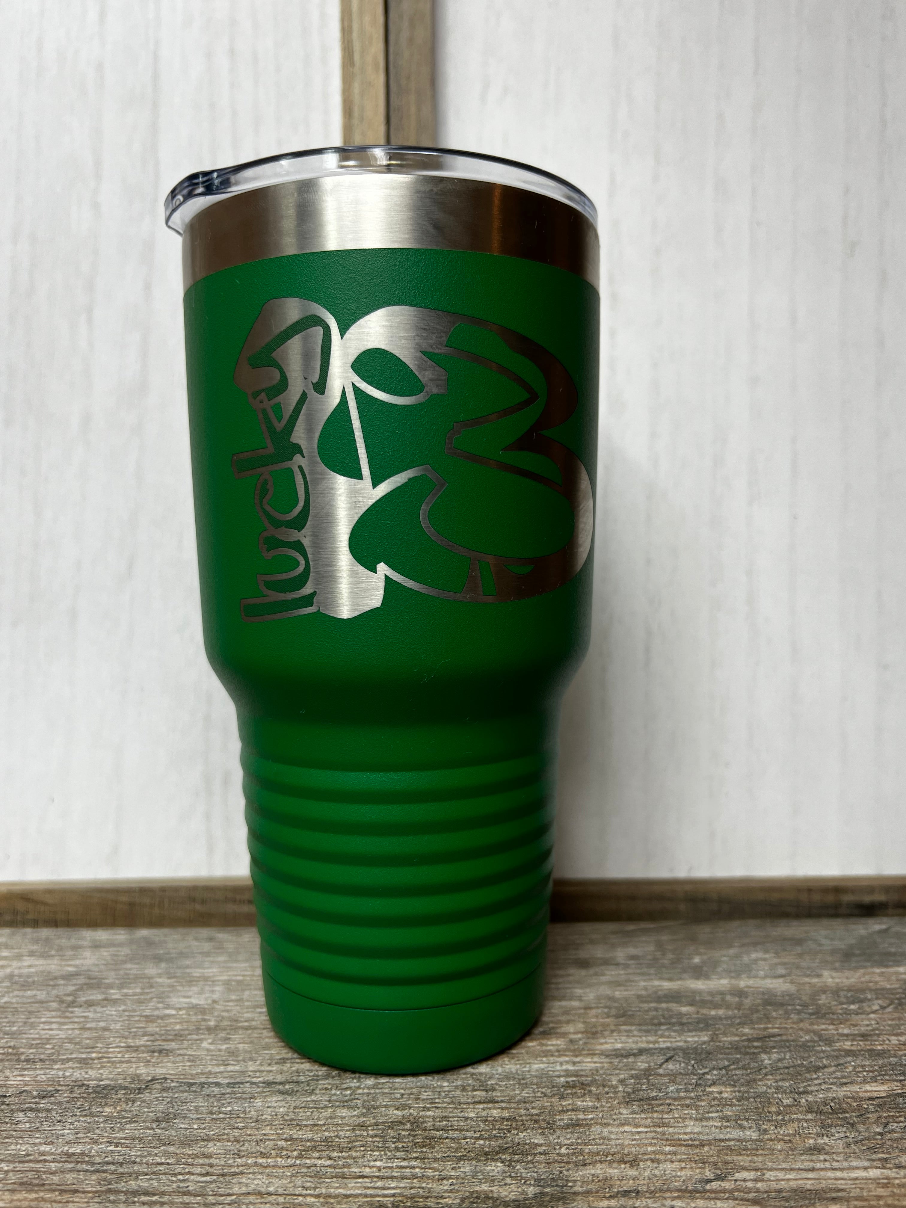 Atlanta Braves 30oz Tumbler Custom Cup In Clean White And Powder